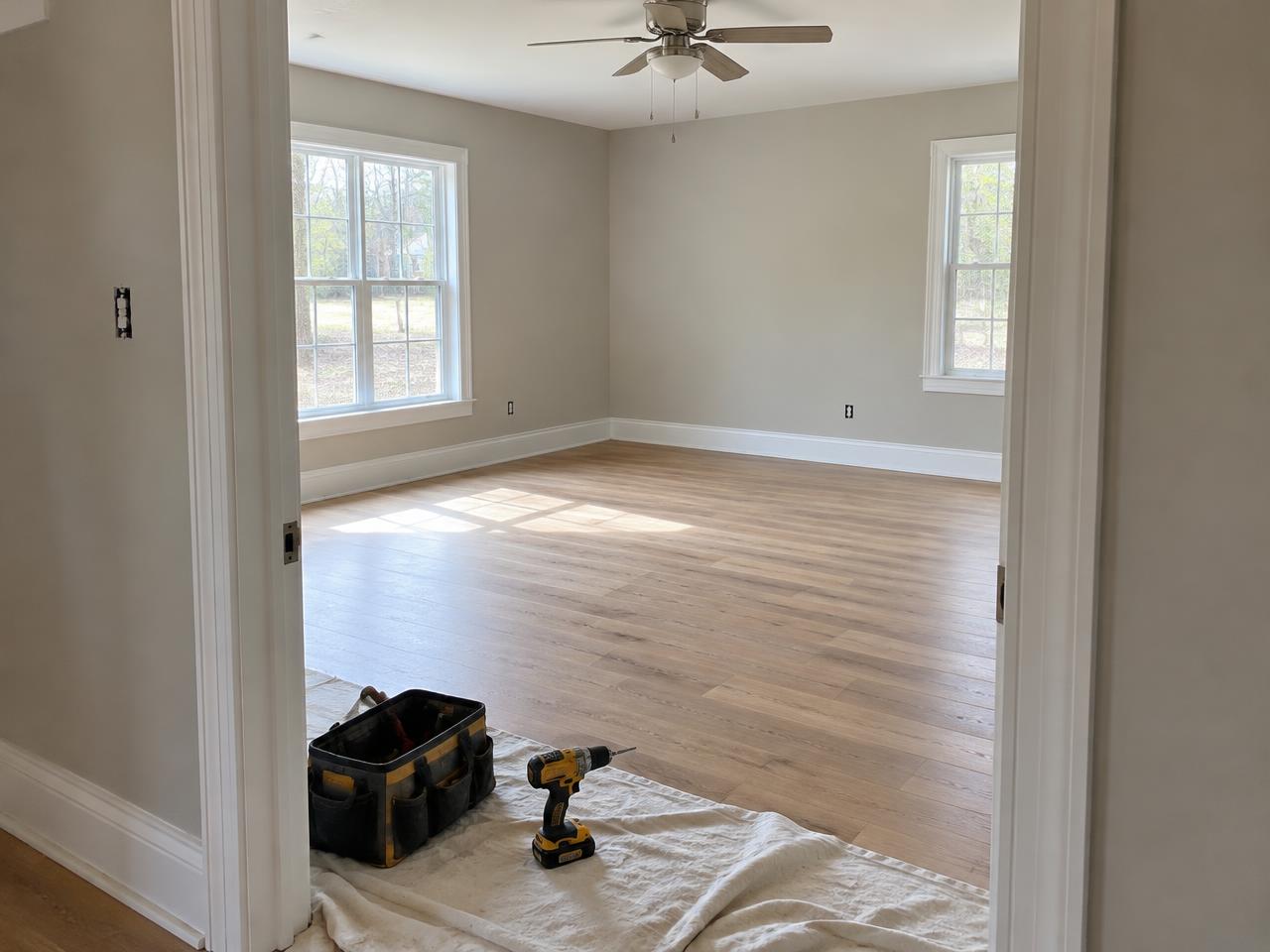 Illustrative photo of interior property improvements